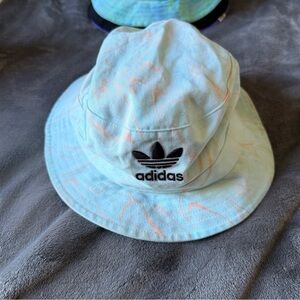 Adidas Pastel Swirl Bucket Hat tie dye